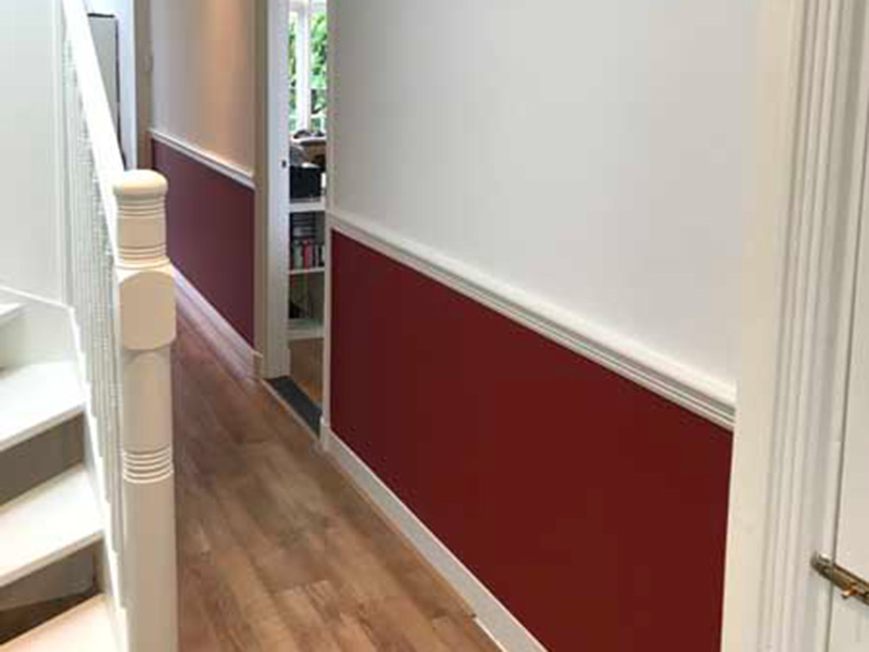 Koenders Schilderwerken brengt renovlies aan en werkt de muren egaal en naadloos af in Den Haag.